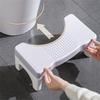 1pc Toilet Folding Step Stool, Adult Toilet Potty Thickened Non-slip Cushioned Foot Stool, Multi-purpose Squat Toilet Supplies