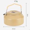 Camping Kettle 1.6L Water Cooking Teapot Pot Aluminum for Travel