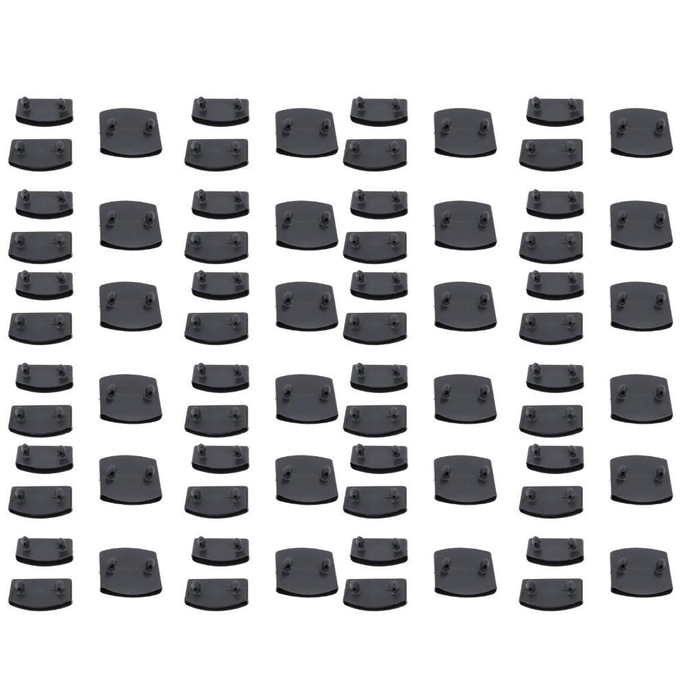 72Pcs Plastic Plastic Mounting Clip Inner diameter 55*9mm Bed Frame Fitting Wooden board connection