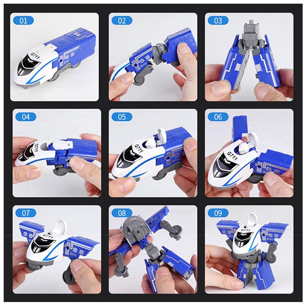 Автомобильный кузов Трансформирующийся Строительный транспорт Собранная модель Трансформирующийся робот Образовательные игрушки