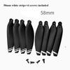 New Universal Folding Propeller Blades 58mm/66mm Black Remote Control Drone Parts Plastic Quadcopter Spare Blade