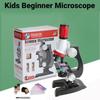 Children's Educational Microscope Toy For Science Discovery High Definition Simulated Biological Experiments Plastic Material