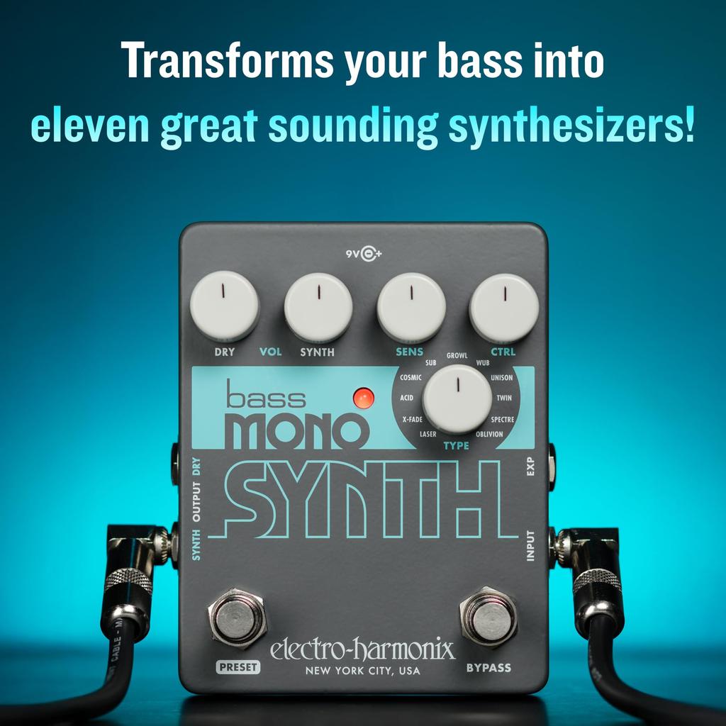Mono Synth Bass Синтезаторный электро-гармоникс/Бас