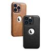 Premium Leather Protective Case for iPhone 16 Pro Max, 14 Pro, and 13 - Anti-Fall Business Design