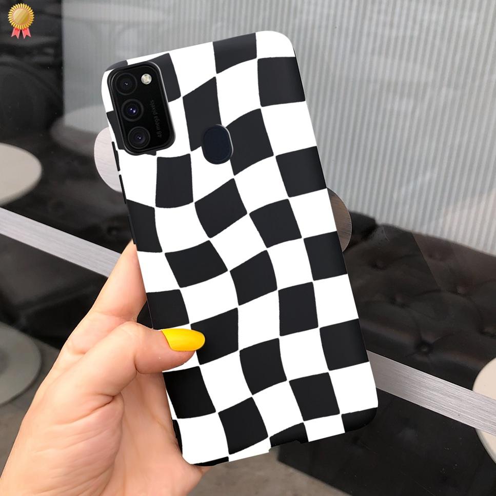For Samsung Galaxy M21 2020 Case Silicone Soft Cute Cat Butterfly Black TPU Bumper For Samsung M21 2020 Phone Back Cover Funda
