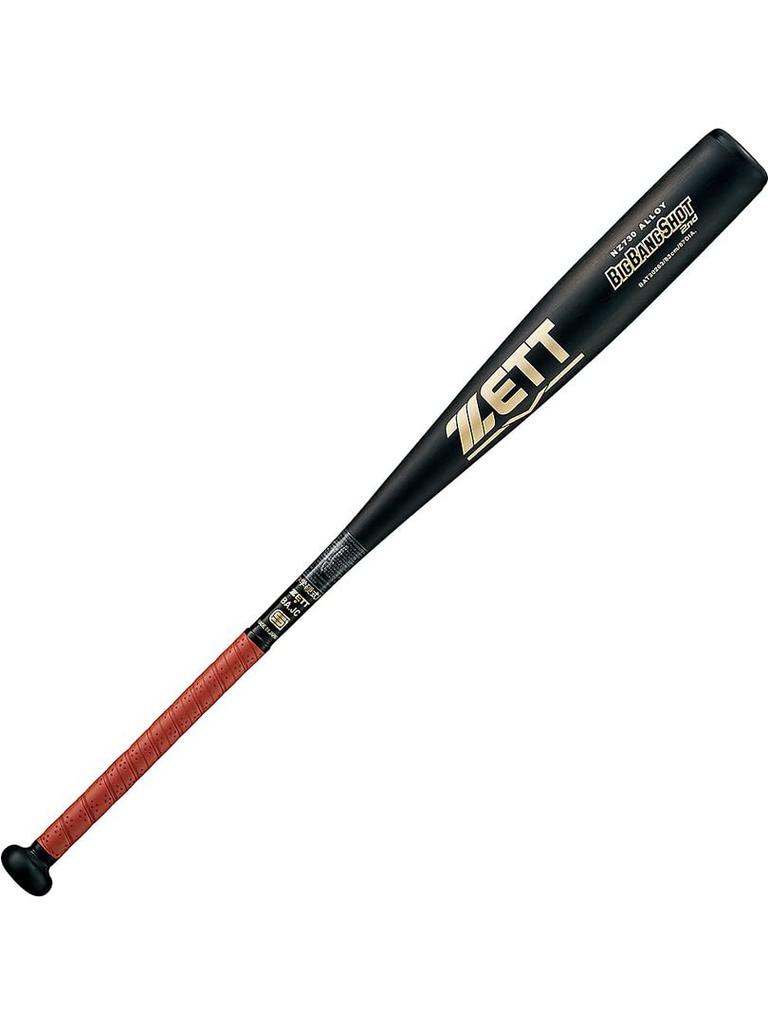 ZETT BIGBANG SHOT 2nd Grade Baseball 780g Average Black Made in BAT20283 Bat, 83cm, Weight, (1900), Japan,