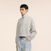 CROQUIS Men's 2024 Fall Stand-Up Collar Loose Fit Sweatshirt