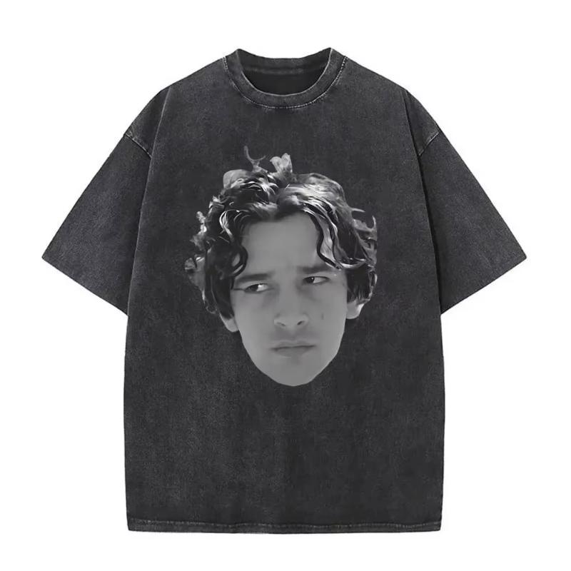Washed Vintage The about You Print Tshirt Being Funny in A Foreign Language Album Tshirt Unisex Women Hip Hop Casual T Shirt