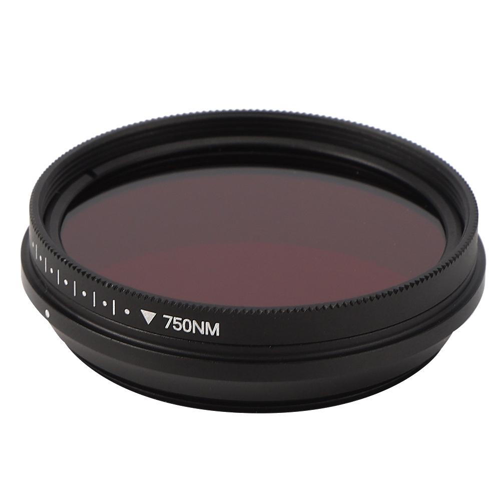 Регулируемый ИК-фильтр FOTGA, встроенный, практичный для создания инфракрасной фотографии, 46 мм