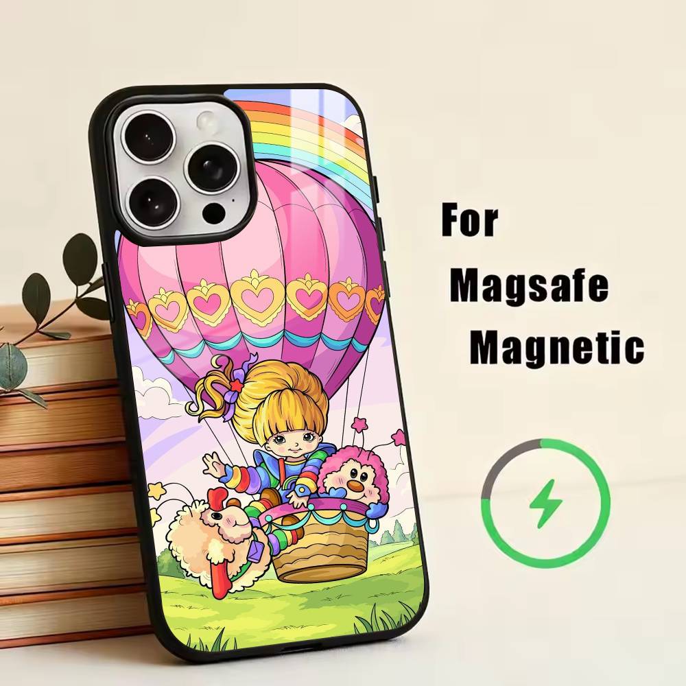 Color Kids Rainbow Brite Phone Case For iPhone17,16,15,14,13,12,11 Plus,Pro Magnetic with Magsafe Wireless Charging