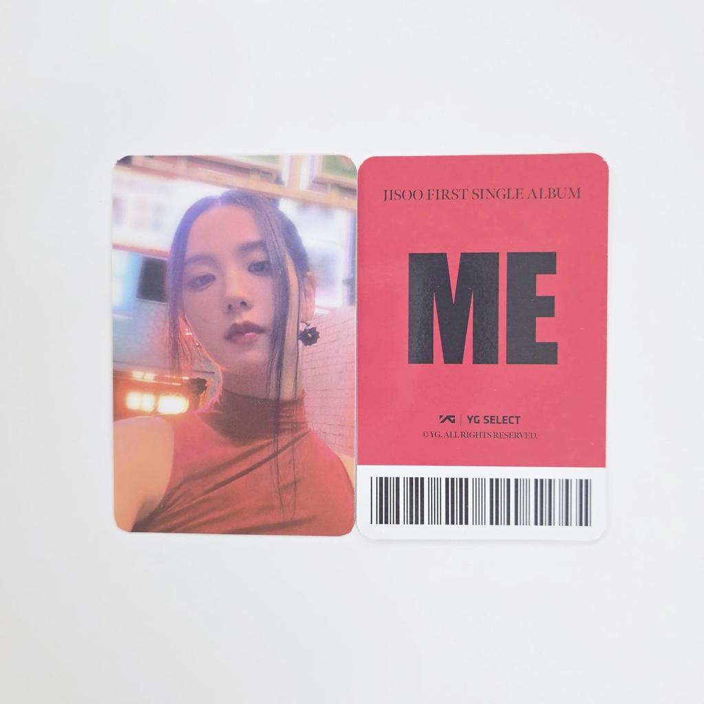 JISOO ME Альбом YG SELECT POB Фотокарточка