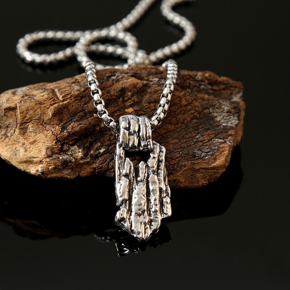 Ожерелье из титановой стали, ювелирные изделия викингов, рунические украшения, мужская подвеска из нержавеющей стали