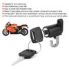 Universal Helmet Lock Hanger Hook Kit with 2 Keys for Motorcycle Motorbike Bike