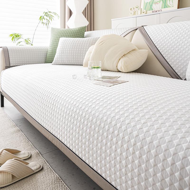 Cool Doudou Fabric, Sofa Cushion, Universal In All Seasons, Non-slip Mat, Simple and Modern Style, Sofa Cover Towel