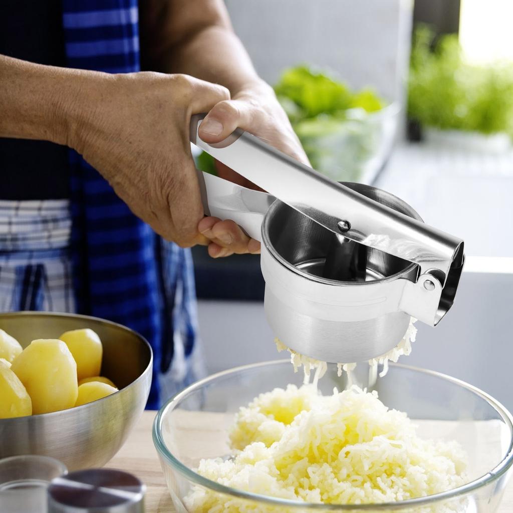 Ручная картофеледавилка из нержавеющей стали, экономящая труд, картофеледавилка, домашний кухонный инструмент для овощей, ямса, соковыжималка для фруктов, соковыжималка для лимона