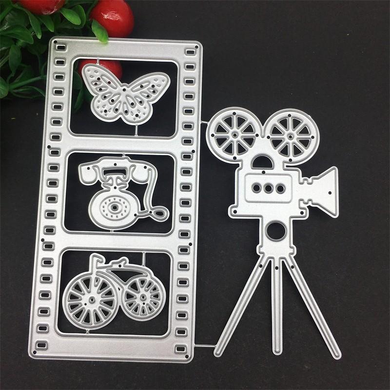 Fox Hedgehog and Rabbit Art Pattern Metal Cutting Dies Craft Embossing Scrapbooking Stamps for Card Making Decor