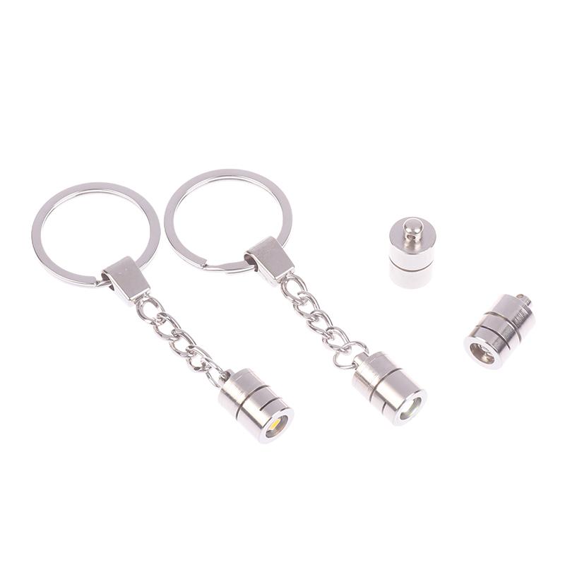 1 шт. брелок-подвеска, светодиодный светильник, подвеска, кошелек, ошейник, фонарик для собак, сумка, брелок, мини-аварийные фонарики