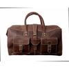 Мужская большая винтажная спортивная сумка из натуральной кожи, дорожная сумка для выходных, сумка для ночного отдыха