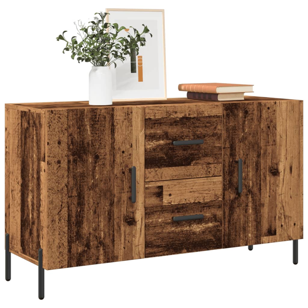Vidaxl Komoda, Stare Drewno, 100X36X60 Cm, Materiał Drewnopochodny