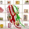Curtain Monkey Doll Long Arm Monkey Plush Toy Hanging Monkey Electric Car Collision Head Rag Doll Small Home Pendant