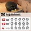 White Noise Machine with Cry Sensor 30 Soothing Sounds Night Light for Babies Kids Adults Sleep Home Office Timer Rechargeable
