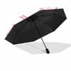 1pc Cinnamoroll Automatic Opening Umbrella with Portable Tri-Fold Design, 8-Bone Iron Frame Outdoor Umbrella, Perfect Gift for Fans, Travelers, Daily