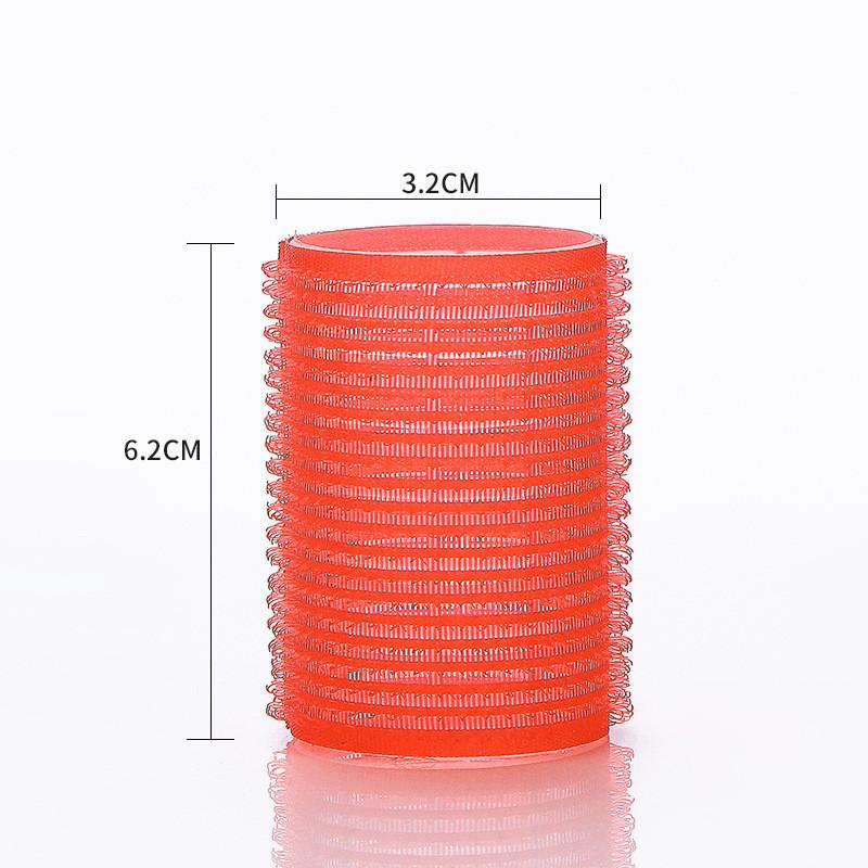 Self-Grip Hair Rollers Heatless Hair Curlers No Heat Hair Bang Volume Self-adhesive Hook & Loop DIY Styling Tool