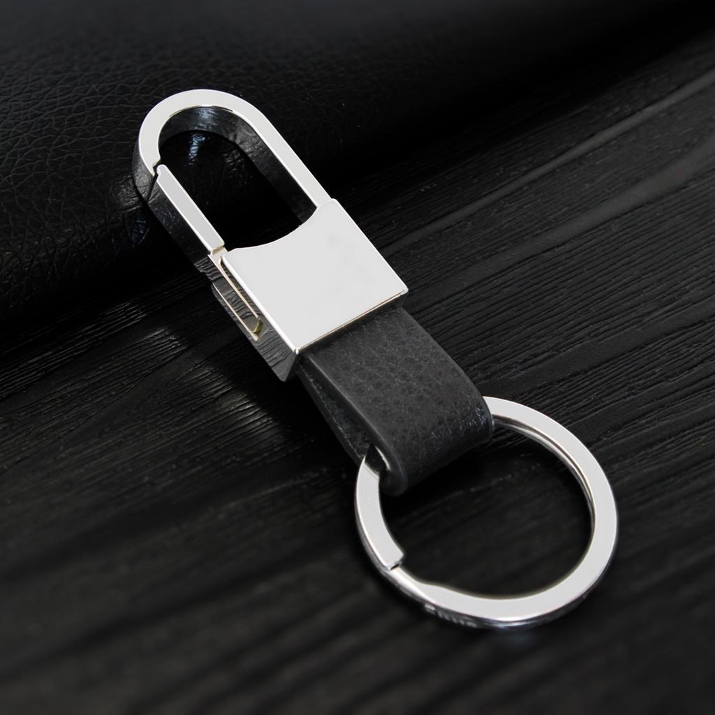 Leather Key Chain Rings Holder For Car Metal Key Chains Keyrings For Men High Quality Gift