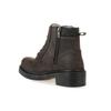 Кожаные темно-коричневые ботинки G5121CKO
