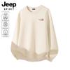 JEEP SPIRIT Men's Printed Round Neck Long Sleeve Sweatshirt