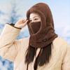 [New Warm Plush Hat] 2025 New Warm Plush Unisex Hat | Autumn and Winter Face-Exposed Windproof Ear Covers Multifunctional Headscarf