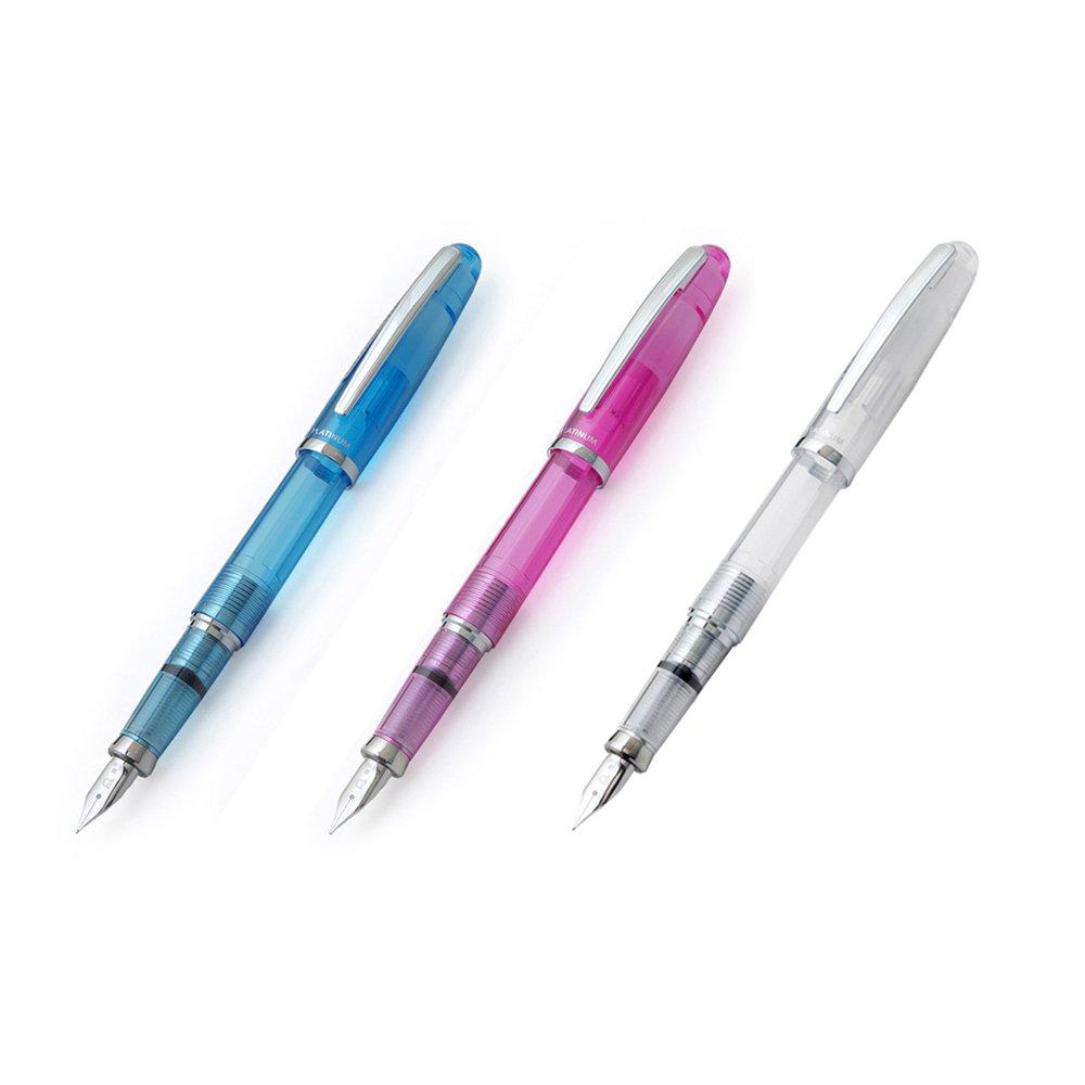 Platinum Fountain Pen Fountain Pen Balance Crystal Blue Fine Point PGB-3000A#58-2