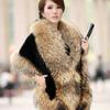 Bride Wedding Imitation Fur Wedding Dress Shawl Autumn and Winter Imitation Fox Hair Thickened Cape Warm Fur Coat Women