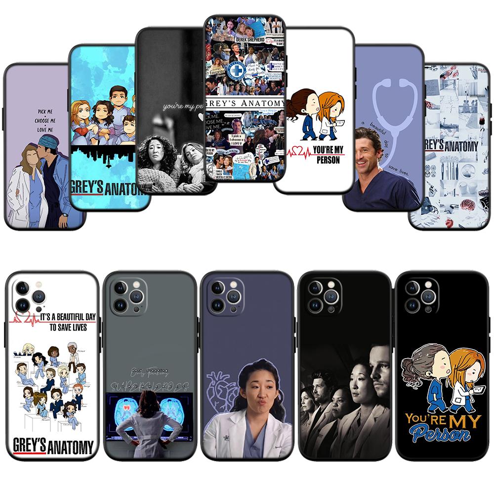 RP34 Grey's Anatomy Phone Case for Samsung Galaxy M06 M15 M16 M35 M55 M56 A36 A42 A50 A50S A51 A52 A32 A33 A05 A05S A06 A16 A20
