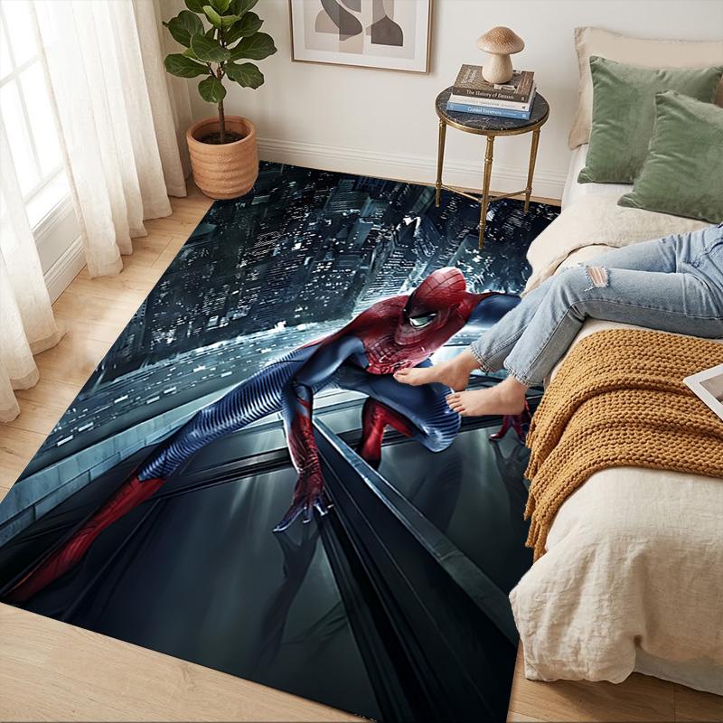 Spiderman Living Room Nonslip Area Rug Soft Carpet For Bedroom Game Playroom Sofa Office Home Decor Doormat Christmas Gift C9261962