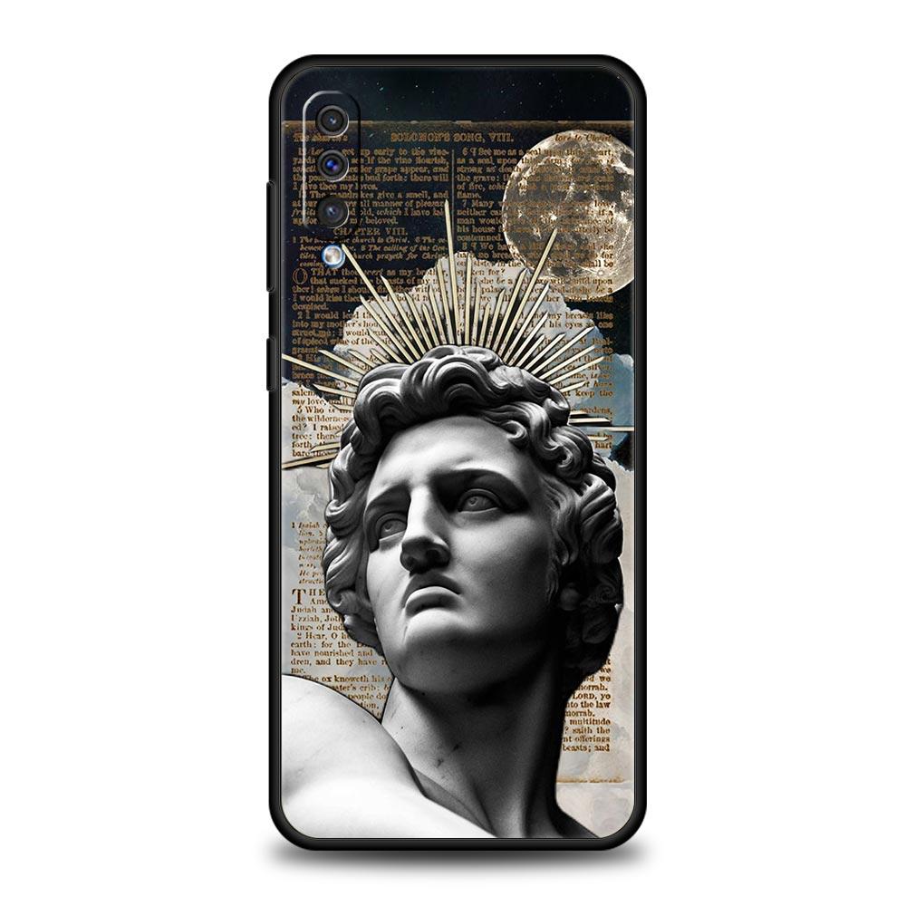 Fashion Ancient Greek Statues Phone Case for Samsung Galaxy A56 A36 A26 A16 A34 A24 A42 A22 A20 A12 A40 A30 A10 Soft TPU Cover
