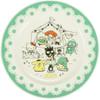 Персонажи Sanrio Hello My Pochaco Керамическая Юбилейная Тарелка тарелка Издание 2023 Сделано в Японии Yamaka Shoten SAN2023YP Китти, Мелоди, Синамонролл, (с