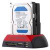 All In 1 Dual 2.5 Inch/3.5 Inch SATA/IDE HDD Dock Station with Card Reader & Hub