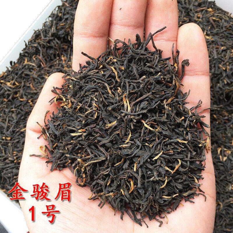 Органический черный чай Wuyi Jin Jun Mei Golden Eyebrow Junmee, китайский черный чай 250г