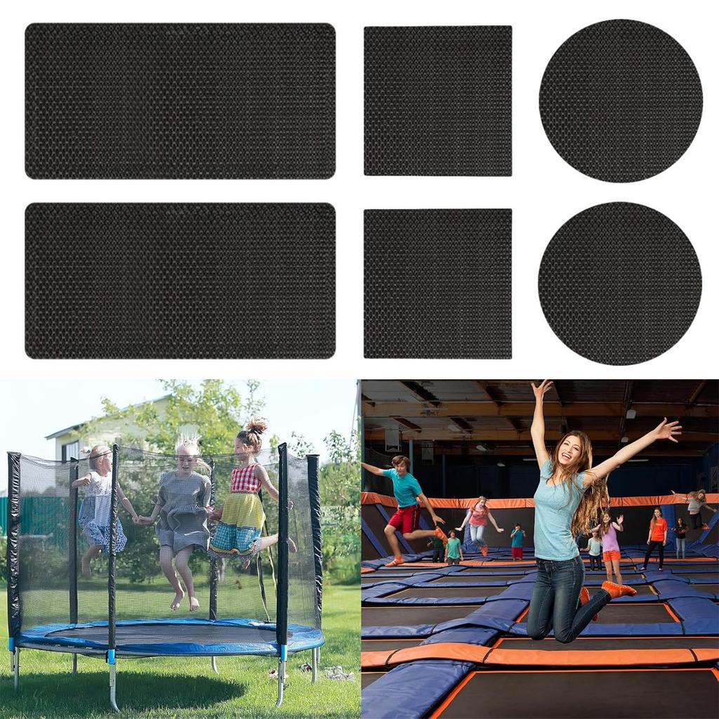 6Pcs Trampoline Mat Hole Fix Patches Trampoline Repair Adhesive Patches Mat Repair Patches Trampoline Repair Patches Set