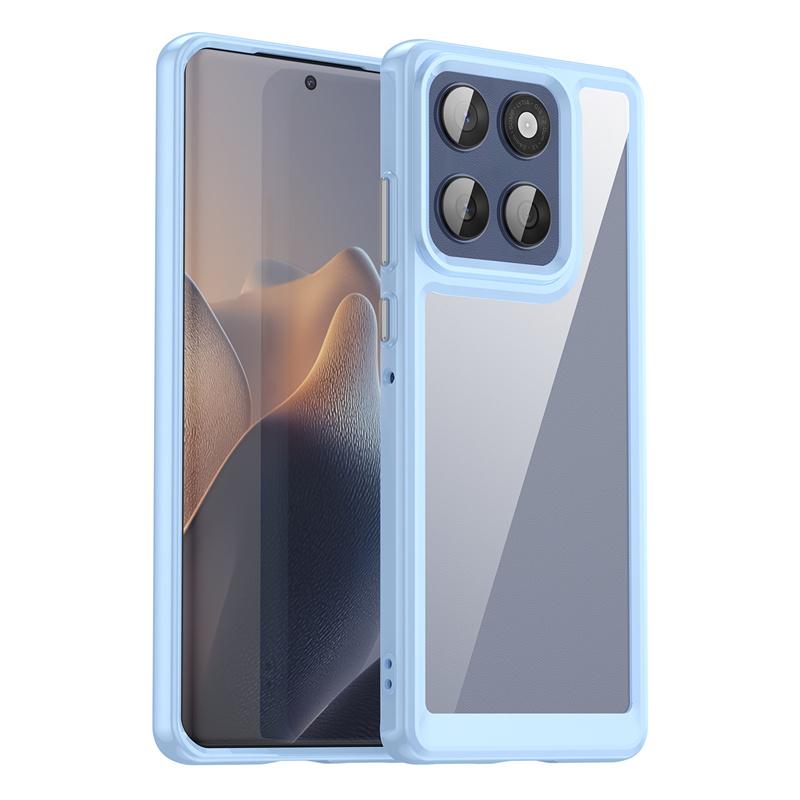 Transparent Colorful TPU Case for Motorola Moto Edge 60 Edge 60 Neo Pro Fusion Protective Cover Clear Fundas Coque Capa