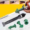 Glue Nozzle Scraper Caulking Grouting Sealant Finishing Clean Remover Tool