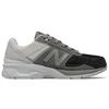 New Balance NB 990 V5 Амортизация Низкие Детские Повседневные Кроссовки Серый Черный Подростки GC990MN5