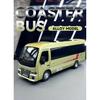 1/32 Toyota Coaster Сплав Люксовый Автобус Модель Автомобиля Литые Металлические Пассажирские Автобусы Модель Автомобиля Симуляция Звук и Свет Детская Игрушка Подарок