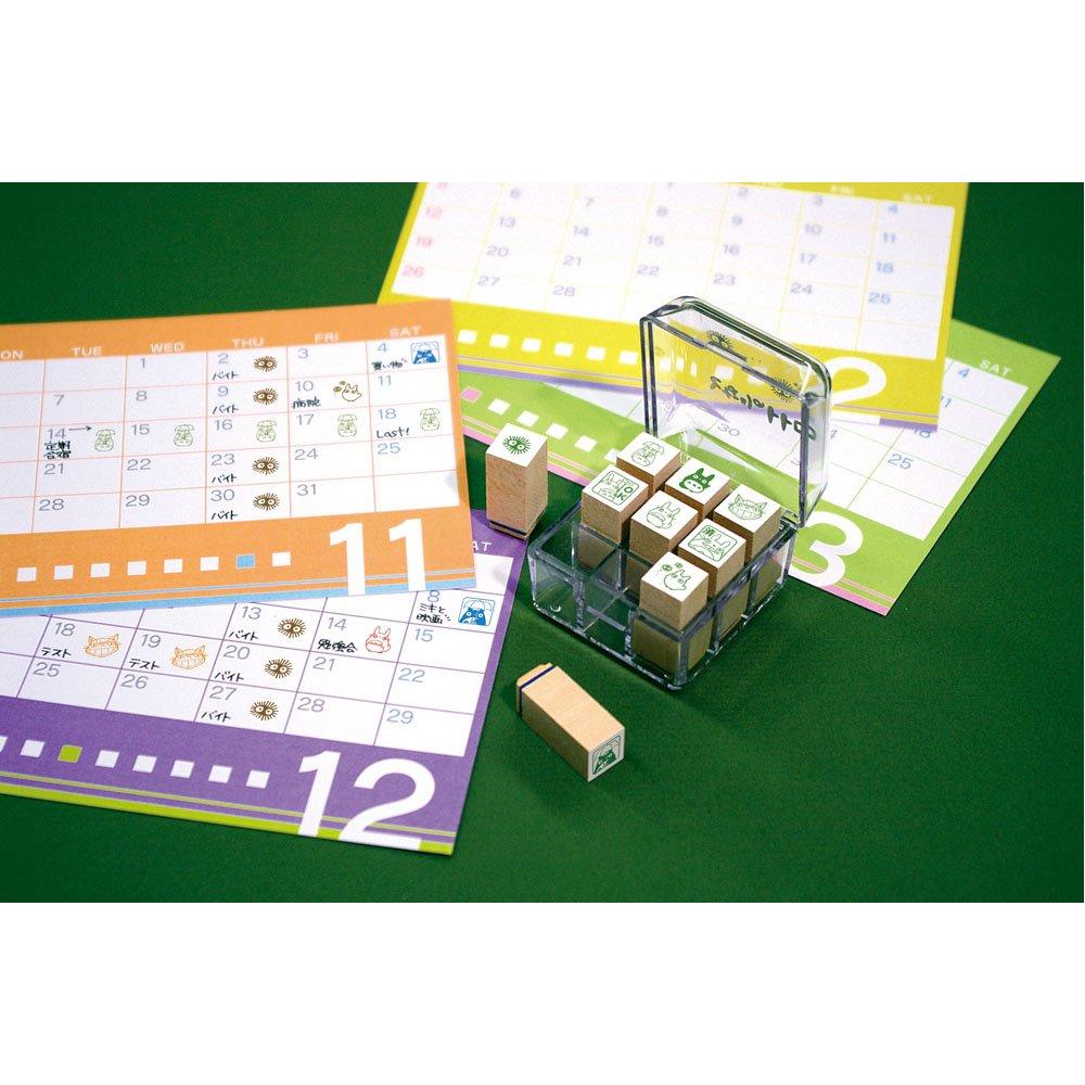 Beverly Studio Ghibli My Neighbor Totoro Square Check Stamp, Stamp, Acrylic, CK9-003