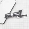 3D Metal 6.2L Logo Car Rear Boot Trunk Emblem Badge