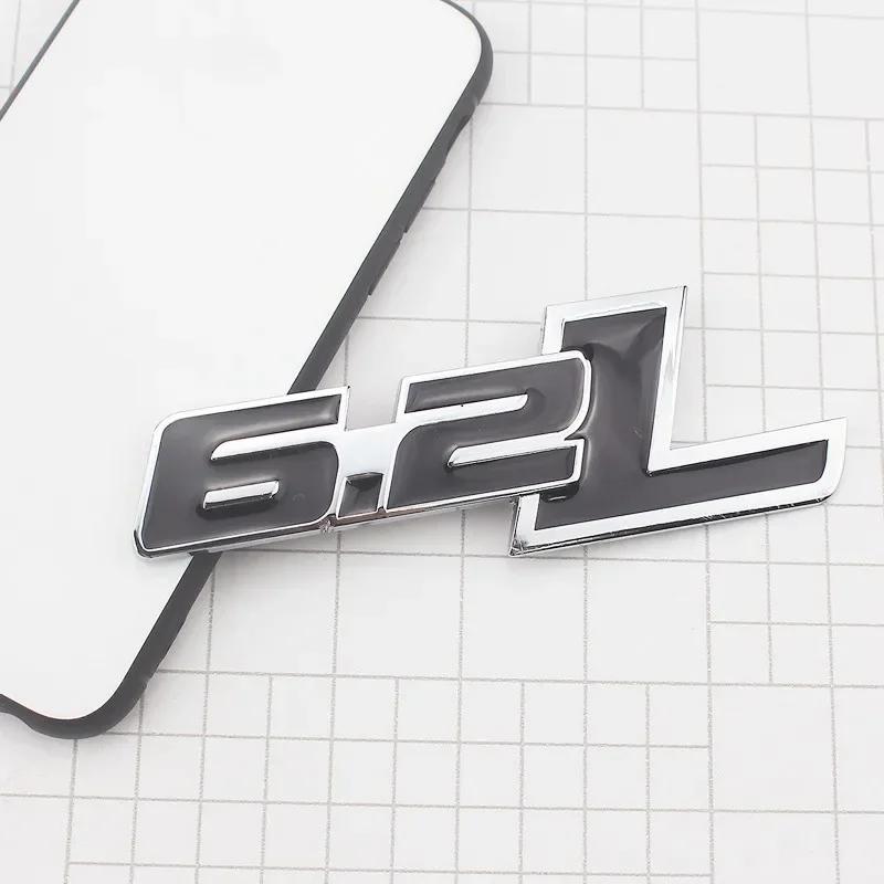 3D Metal 6.2L Logo Car Rear Boot Trunk Emblem Badge