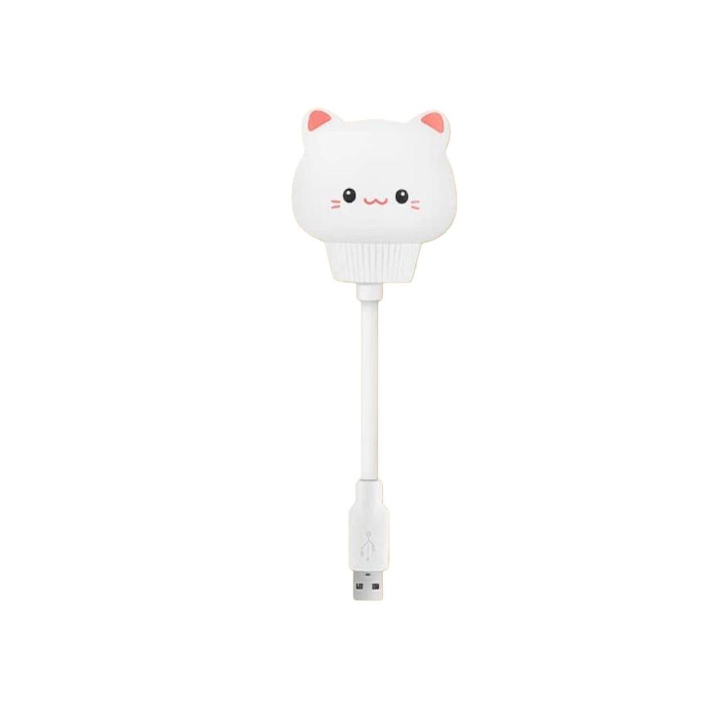 Voice-Controlled Night Light, Smart Voice Lamp, Bedside Bedroom Night Light, Mood Lamp, Controlled by Motion Sensor, USB