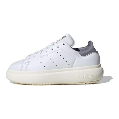 Stan Smith Platform White Off White Grey Женские кроссовки Обувь-Белый ID3741