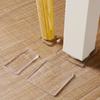 4/12pcs Clear Silicone Anti Vibration Non-Slip Pad Table Foot Anti-moving Mat Bed Foot Antislip Fixator Furniture Protect Pad